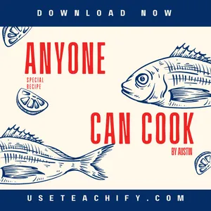Anyone Can Cook! (Free E-Book)