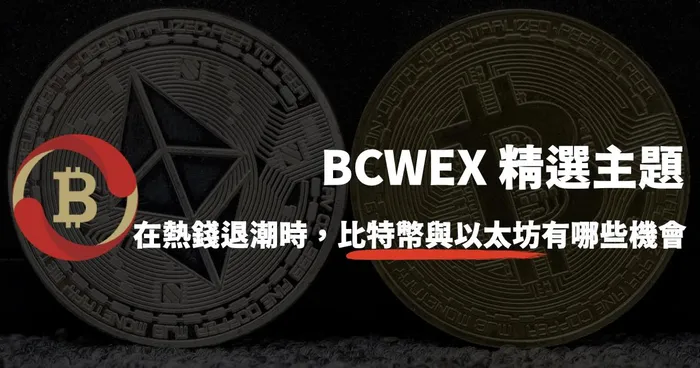 BCWEX 精選議題｜熱錢退潮持續，虛擬貨幣動能趨緩怎麼規劃交易機會？