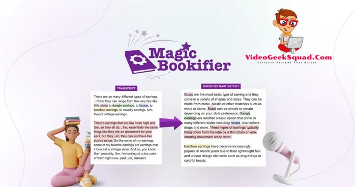 MagicBook Fire: Transforming Audio into Written Content Made Easy